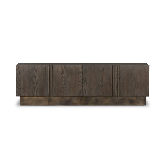 Madrid Media Console - Coffee Iron