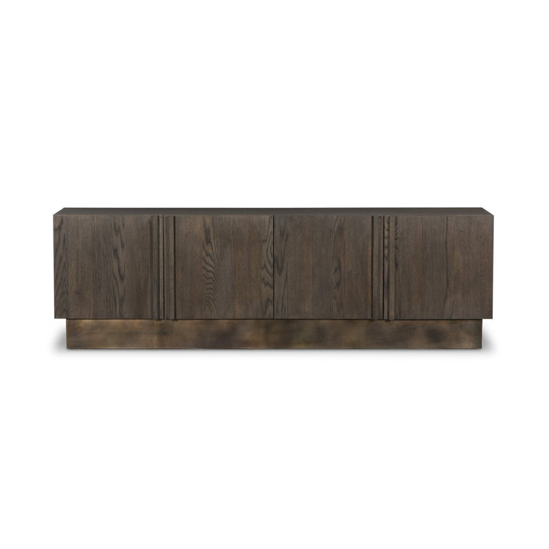 Madrid Media Console - Coffee Iron