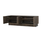Madrid Media Console - Coffee Iron