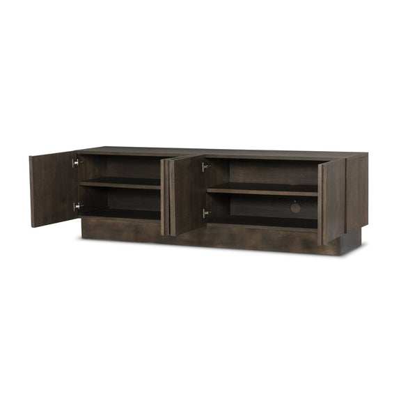 Madrid Media Console - Coffee Iron