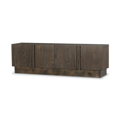 Madrid Media Console - Coffee Iron