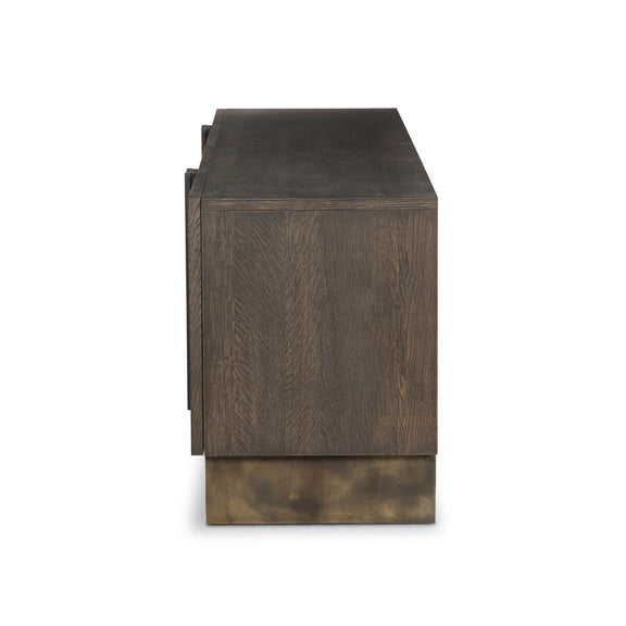 Madrid Media Console - Coffee Iron