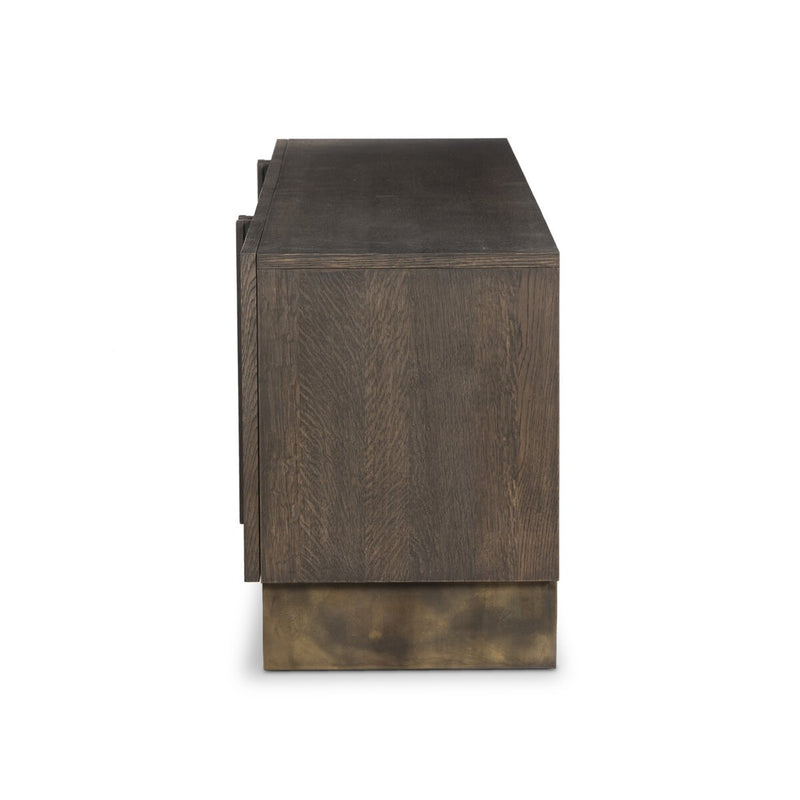 Madrid Media Console - Coffee Iron