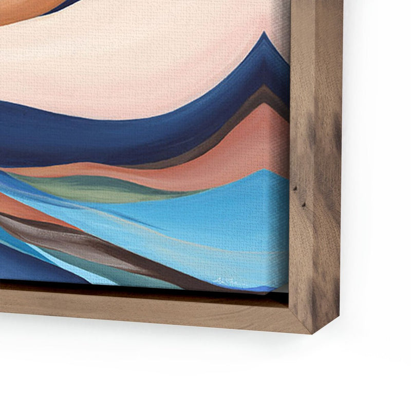 Forward Flow by Ahn Hee Strain - Rustic Walnut