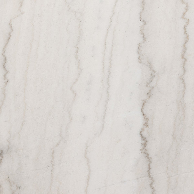 Skye Round Dining Table - White Marble