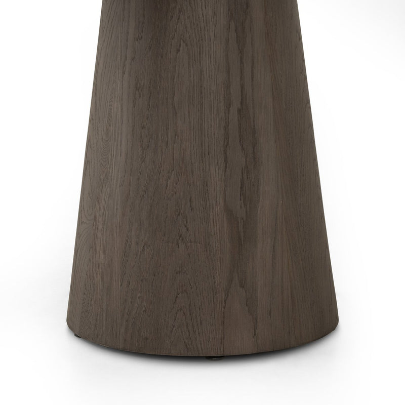 Skye Round Dining Table - White Marble