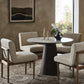 Skye Round Dining Table - White Marble
