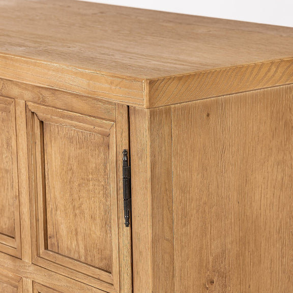 Tamara Small Cabinet - Worn Oak Veneer