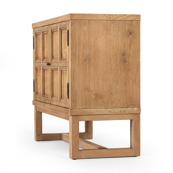 Tamara Small Cabinet - Worn Oak Veneer