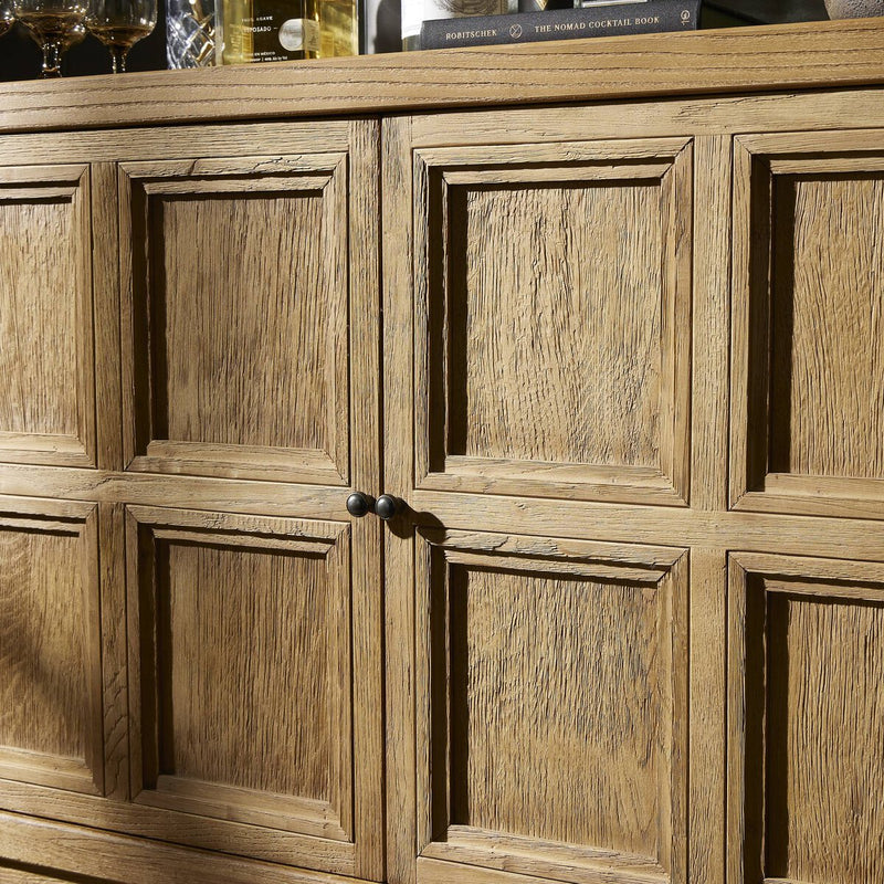 Tamara Small Cabinet - Worn Oak Veneer
