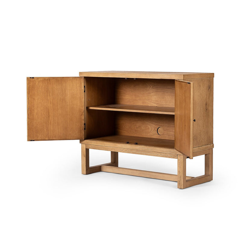 Tamara Small Cabinet - Worn Oak Veneer