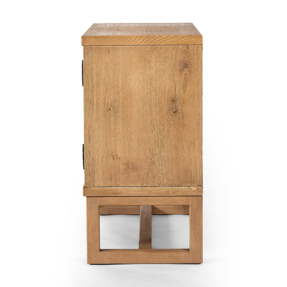 Tamara Small Cabinet - Worn Oak Veneer