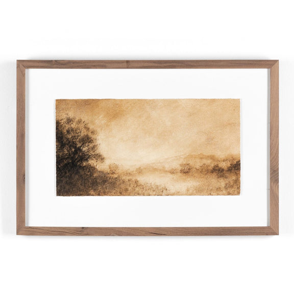 Amber Morning Set by Multi-Artist - Rustic Walnut