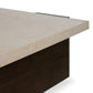 Letta Coffee Table - Cream Marble