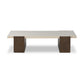 Letta Coffee Table - Cream Marble