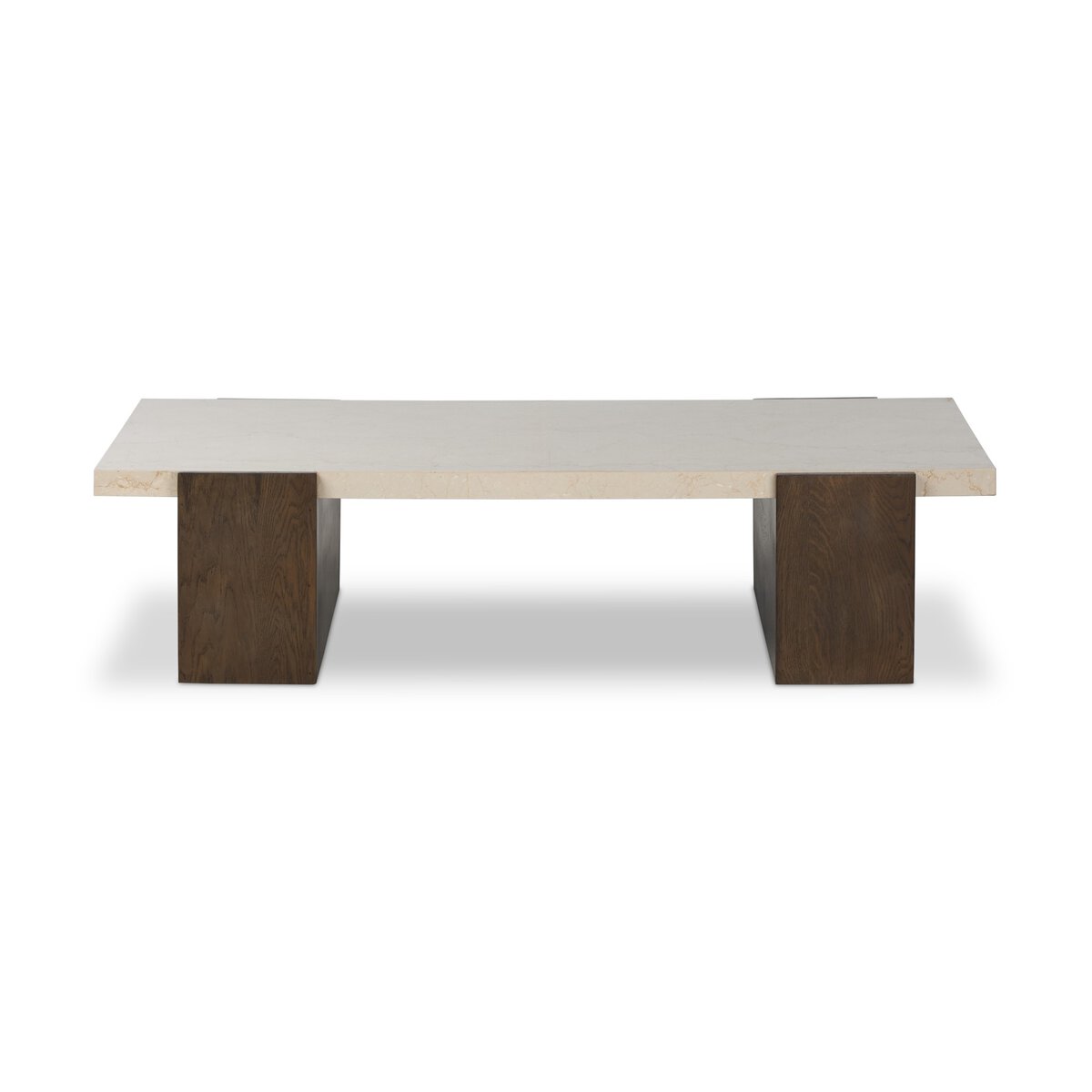 Letta Coffee Table - Cream Marble