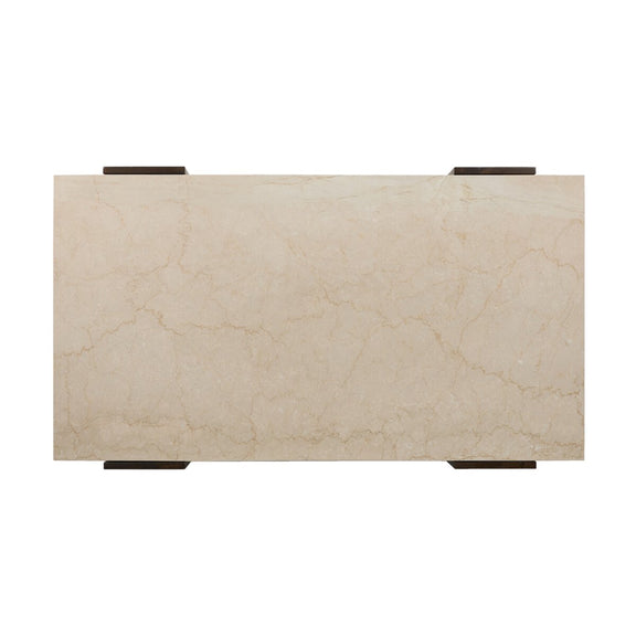 Letta Coffee Table - Cream Marble