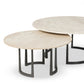 Axtell Nesting Coffee Table - Lunar Marble