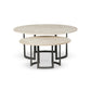 Axtell Nesting Coffee Table - Lunar Marble