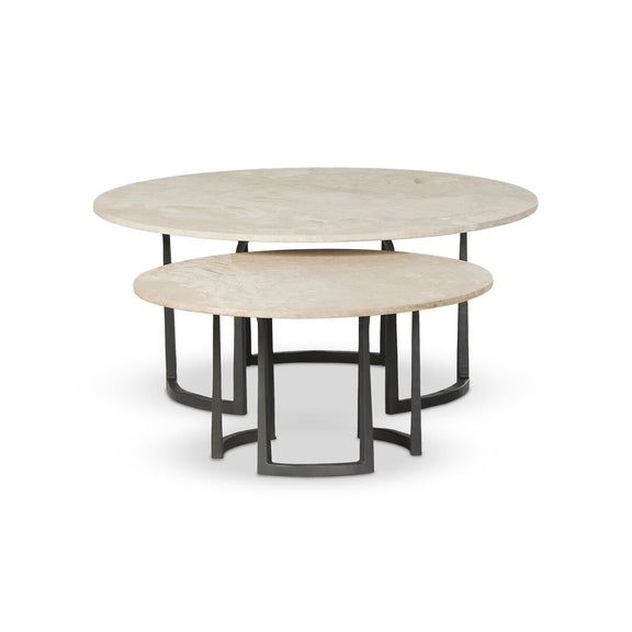Axtell Nesting Coffee Table - Lunar Marble