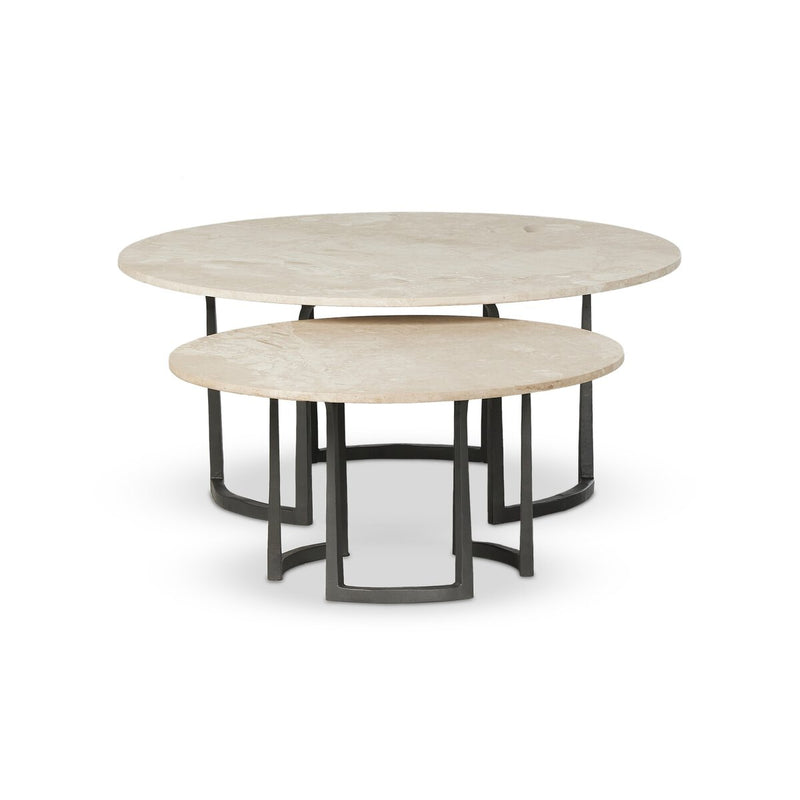 Axtell Nesting Coffee Table - Lunar Marble