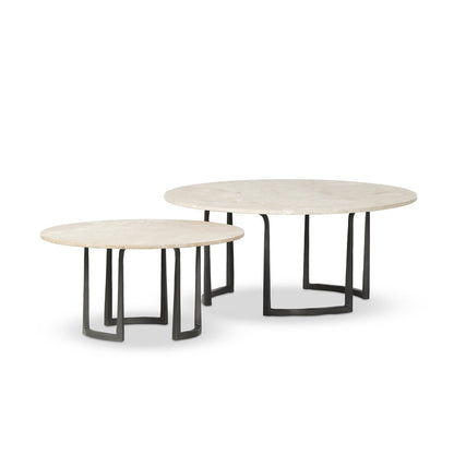 Axtell Nesting Coffee Table - Lunar Marble