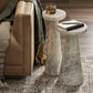 Mabel Nesting End Tables - Veined White Marble