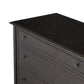 Maggie 6 Drawer Dresser - Smoked Black Oak Veneer
