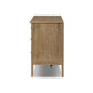 Maggie 6 Drawer Dresser - Aged Smoked Oak Resawn