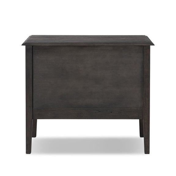 Maggie Nightstand - Smoked Black Oak Veneer