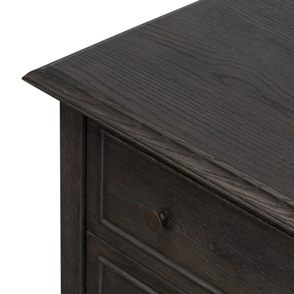 Maggie Nightstand - Smoked Black Oak Veneer