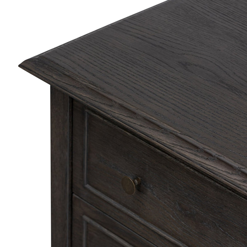 Maggie Nightstand - Smoked Black Oak Veneer