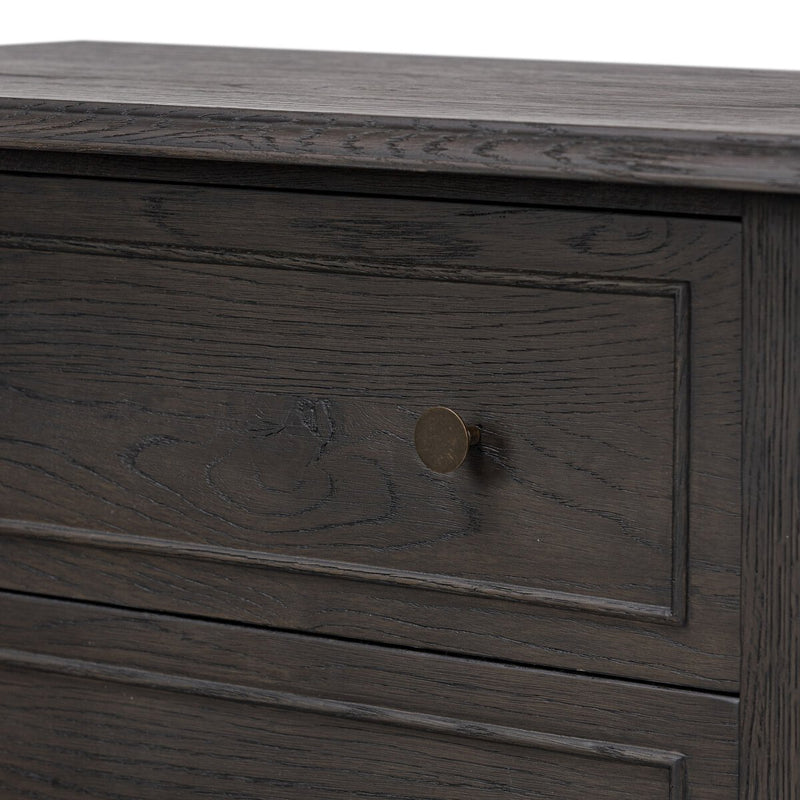 Maggie Nightstand - Smoked Black Oak Veneer