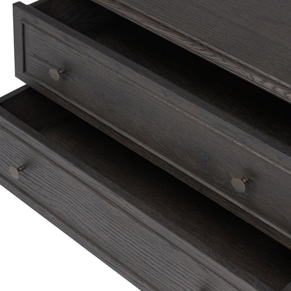 Maggie Nightstand - Smoked Black Oak Veneer