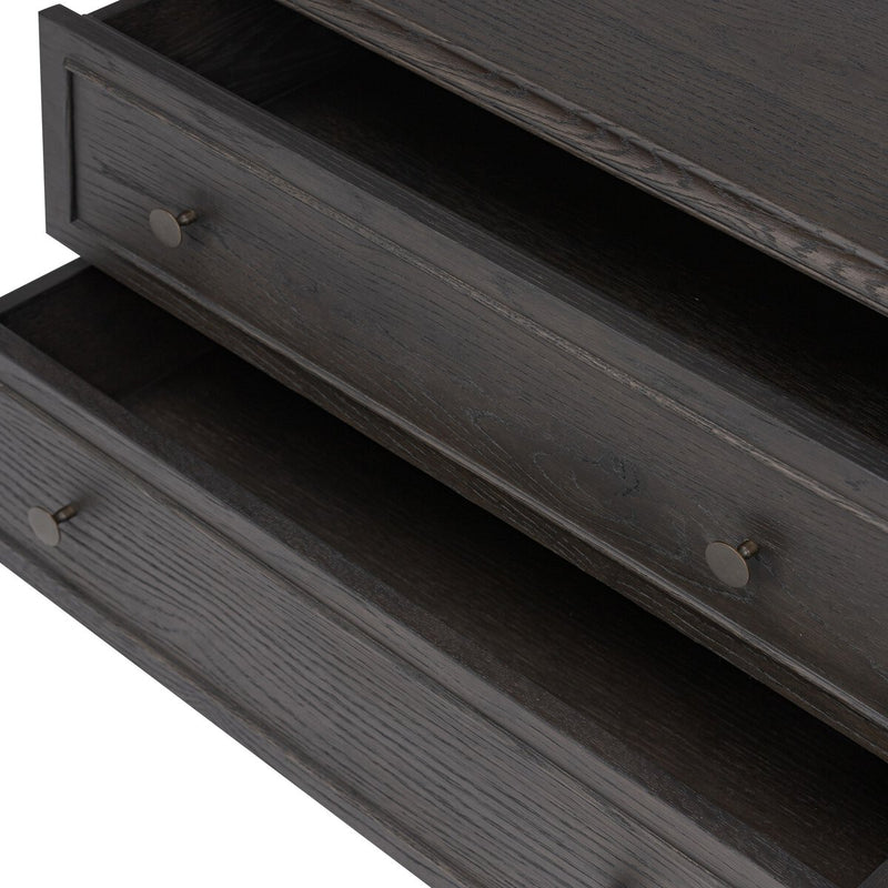 Maggie Nightstand - Smoked Black Oak Veneer