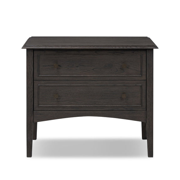 Maggie Nightstand - Smoked Black Oak Veneer
