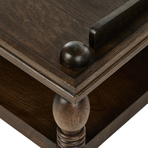 Umair Coffee Table - Espresso Oak Veneer