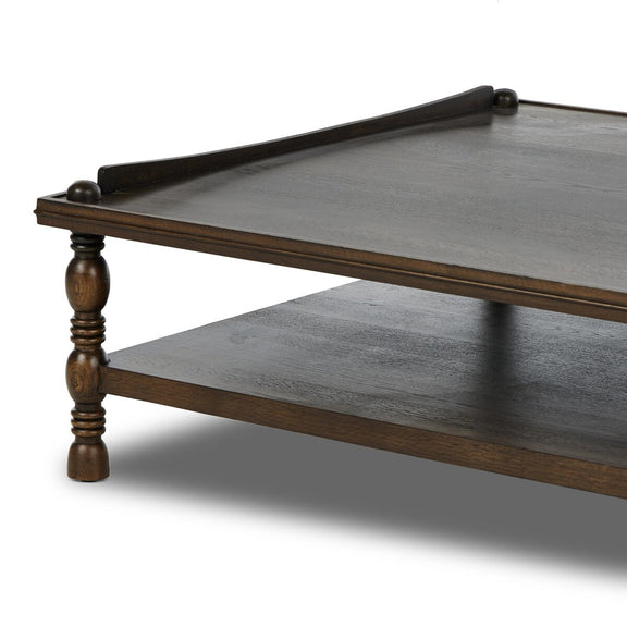 Umair Coffee Table - Espresso Oak Veneer