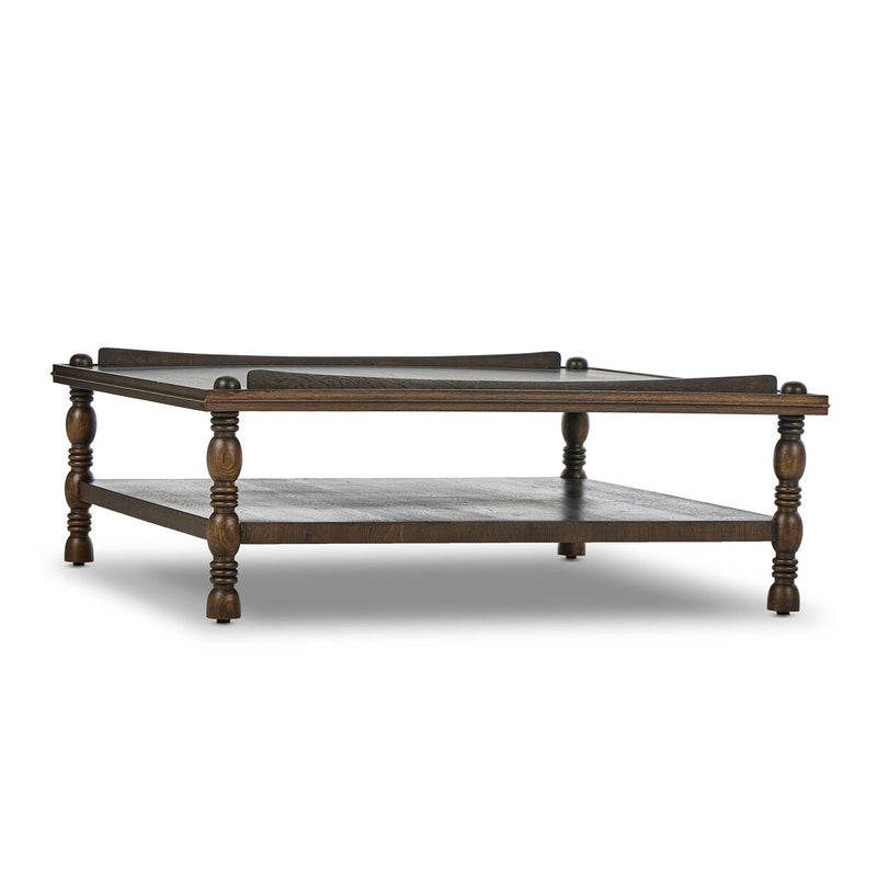 Umair Coffee Table - Espresso Oak Veneer