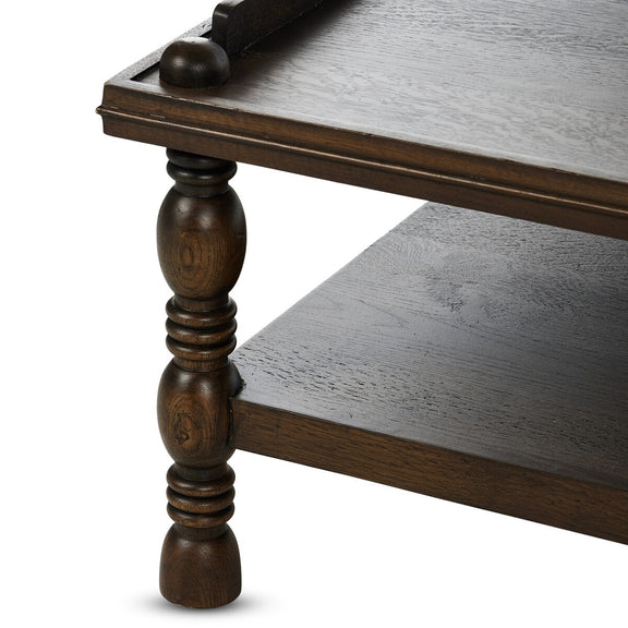 Umair Coffee Table - Espresso Oak Veneer
