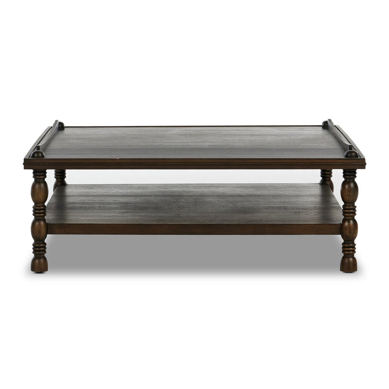 Umair Coffee Table - Espresso Oak Veneer