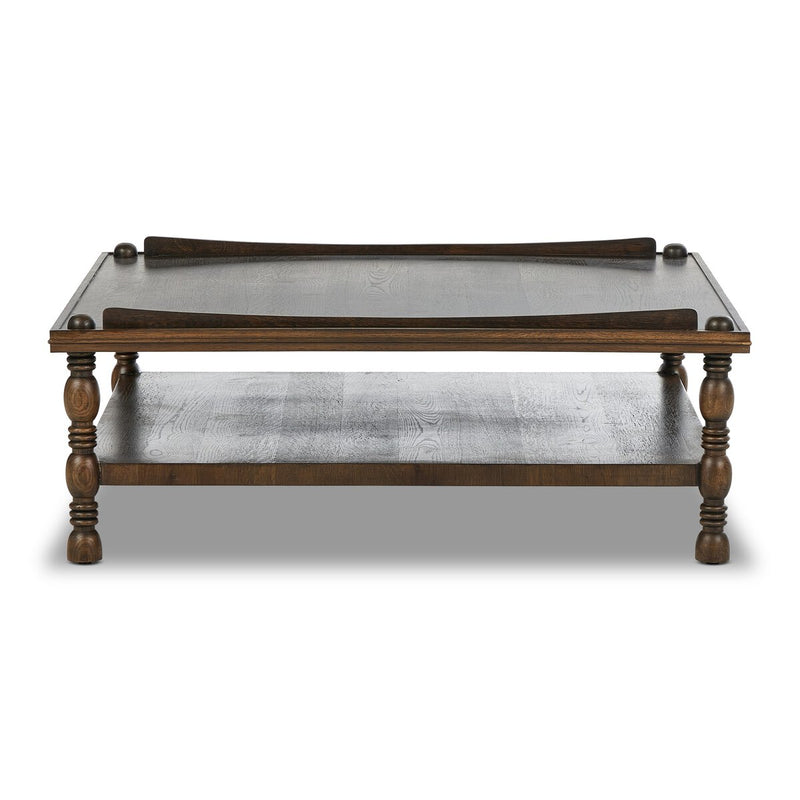 Umair Coffee Table - Espresso Oak Veneer
