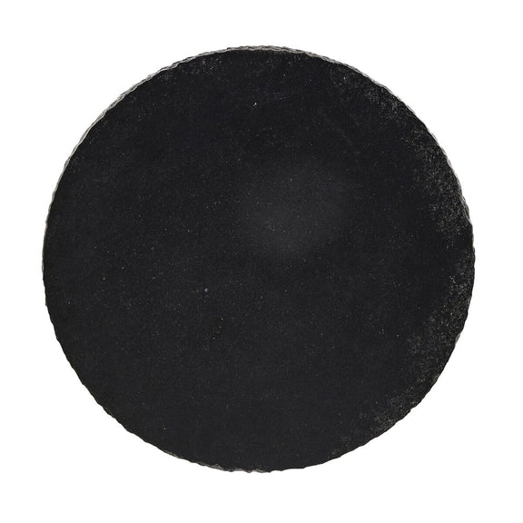 Mezes End Table - Natural Basalt