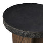 Mezes End Table - Natural Basalt