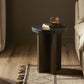 Mezes End Table - Natural Basalt