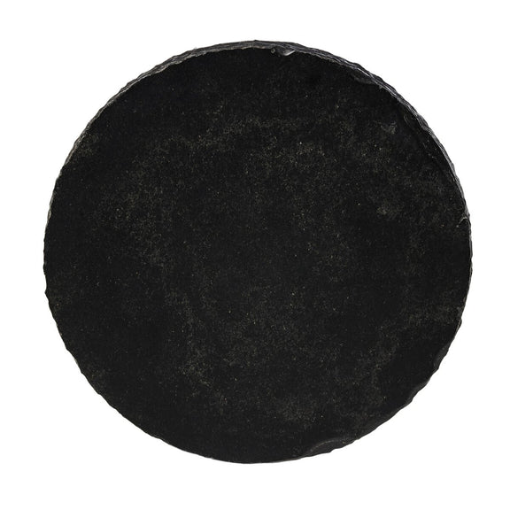 Mezes End Table - Natural Basalt