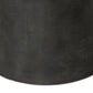 Balboa Outdoor End Table - Veined White Marble