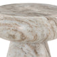 Pablo Outdoor End Table - Sawar Marble