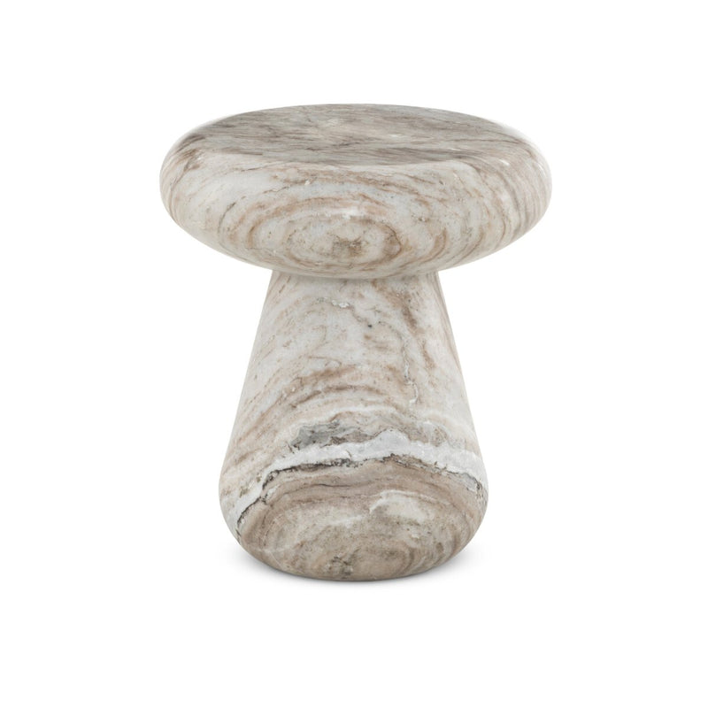 Pablo Outdoor End Table - Sawar Marble