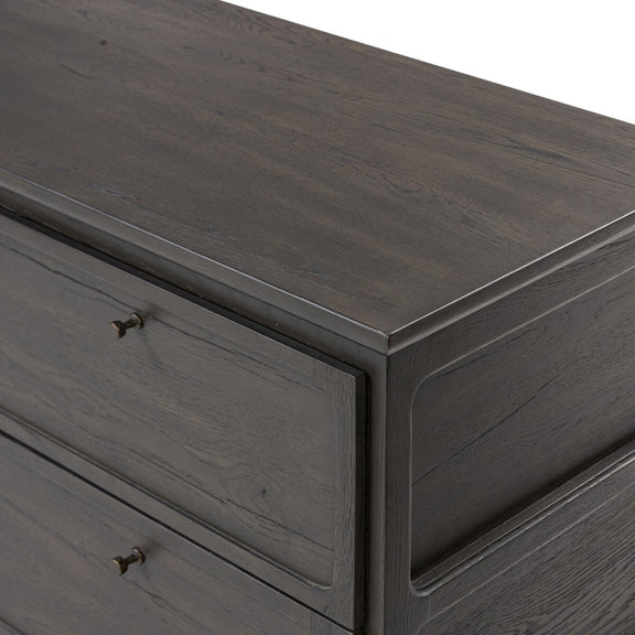 Leora Sideboard - Smoked Black Veneer
